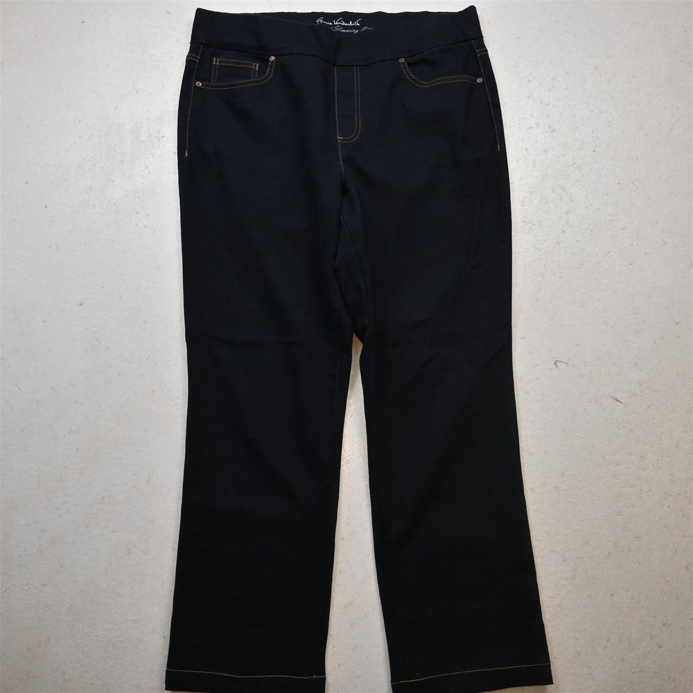 Gloria Vanderbilt 14 High Rise Slim Rinse Stretch Denim Womens Jeans